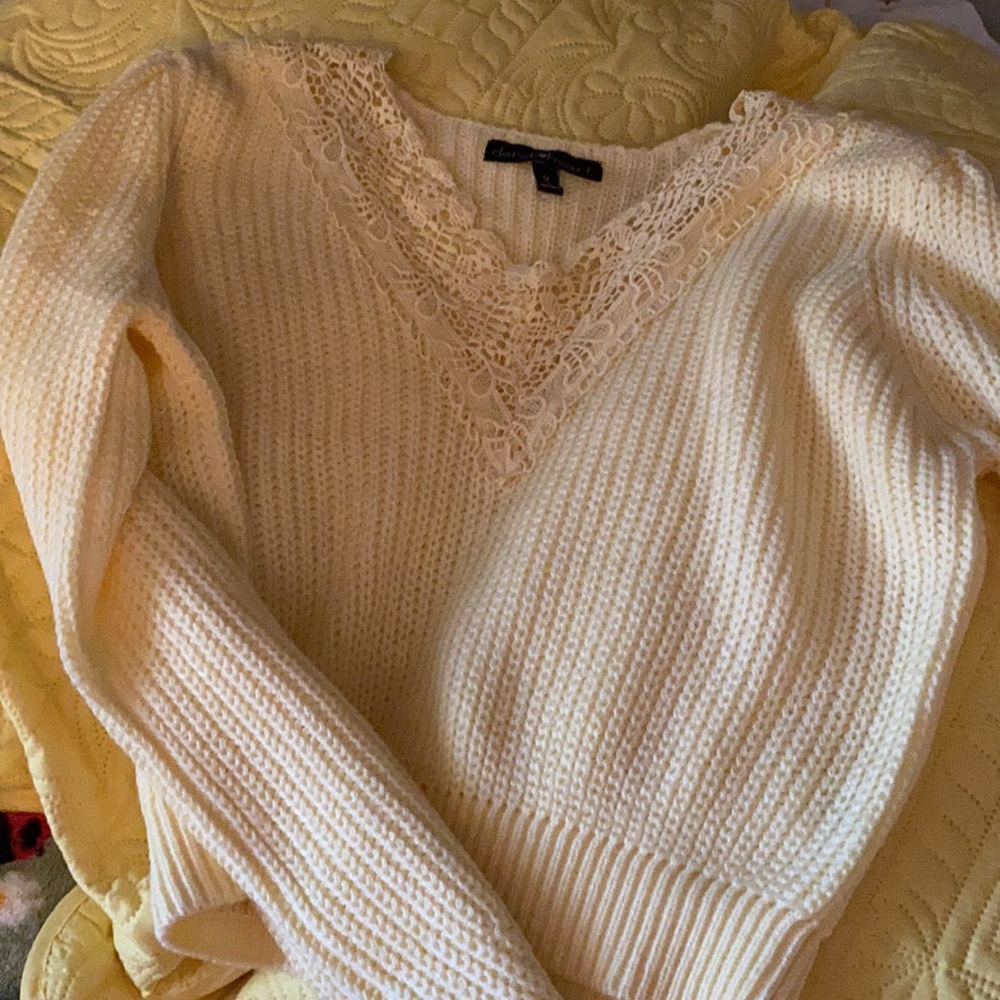 Cropped sweater - Picture 2 of 2